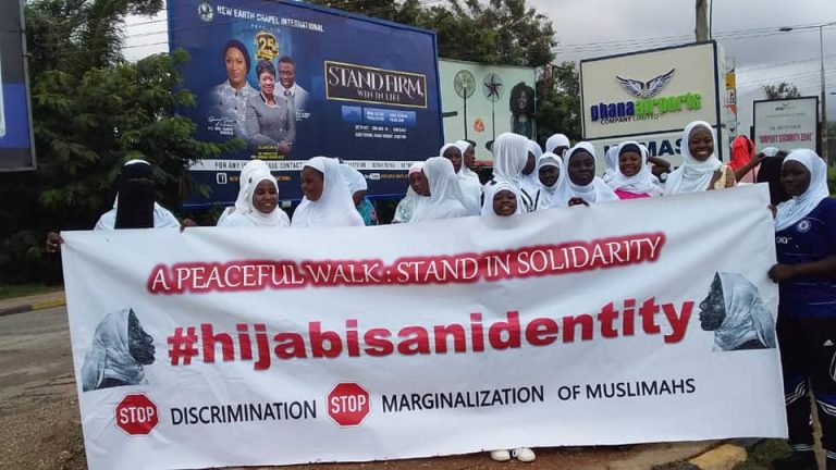 PEACEFUL PROTEST……HIJAB IS AN IDENTITY